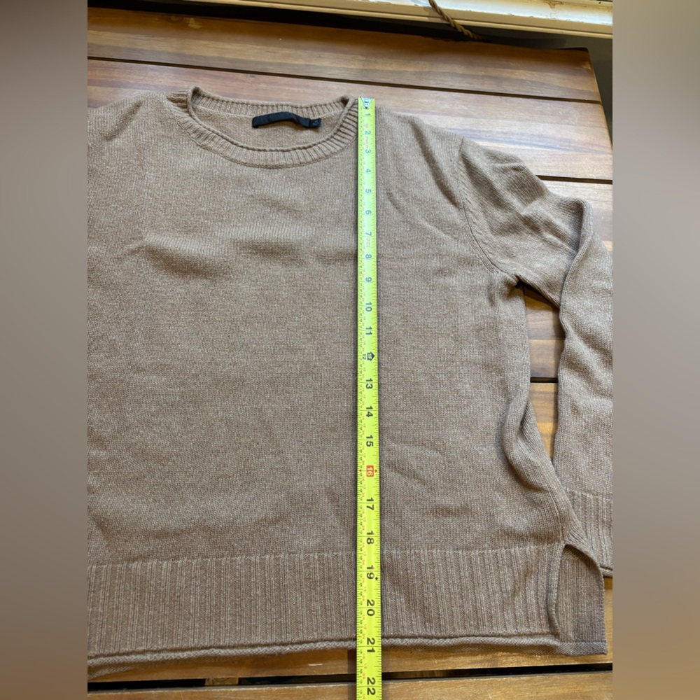 Jenni Kayne Tan/Camel Wool and Cashmere Sweater Women's Size XS - Picture 8 of 8